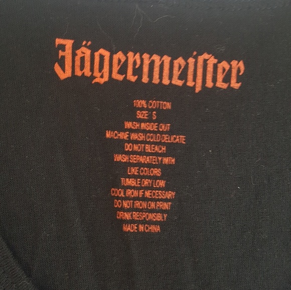 Jagermeister T-Shirt.  Size S - Picture 3 of 6